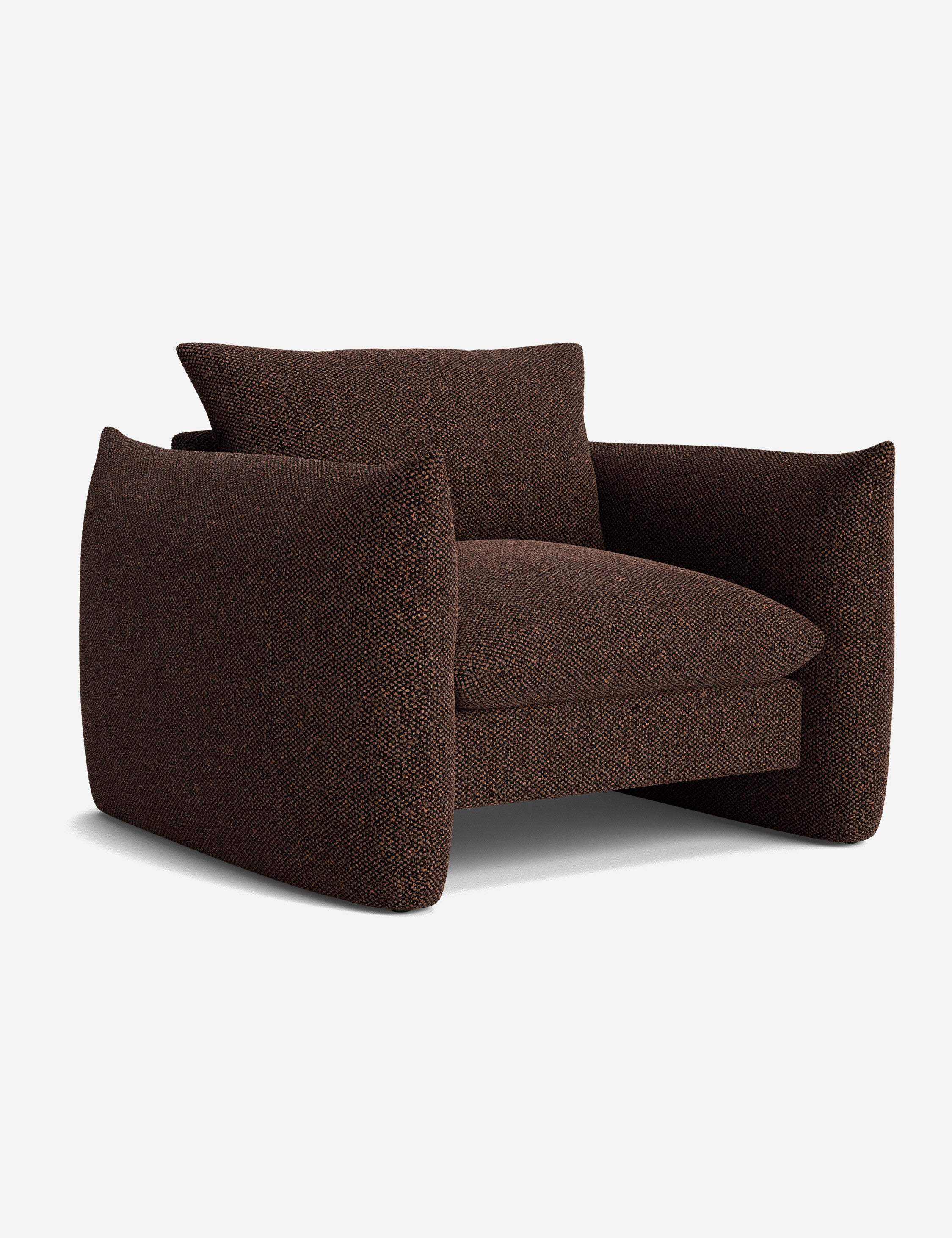 Stylish Banks Accent Chair - Modern Living Room Furniture for Home & Office - Perfect for Reading Nook, Lounge Area or Workspace