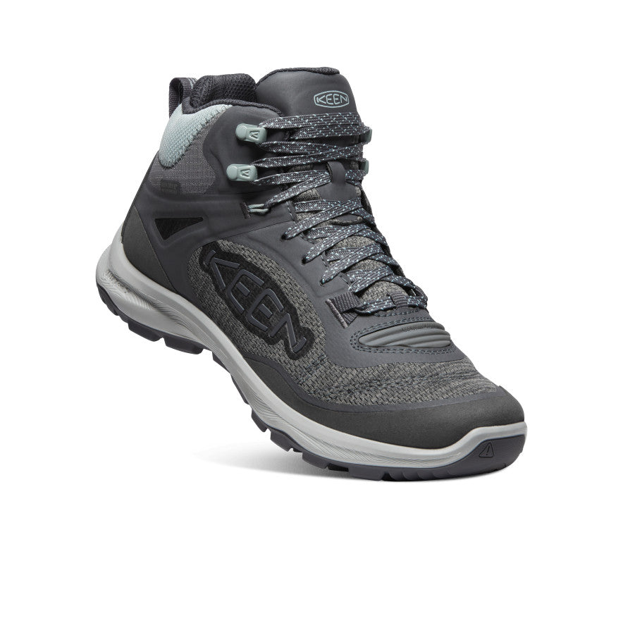 Women's Terradora Flex Waterproof Hiking Boots - Lightweight & Durable for Outdoor Adventures | Magnet/Cloud Blue | Perfect for Trail Hiking, Camping & Mountain Climbing