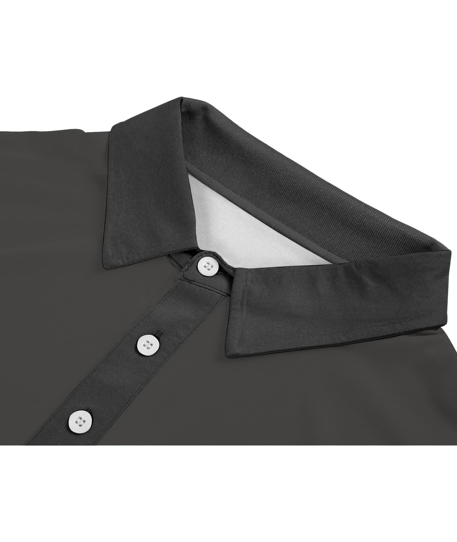 JACKETOWN Men's Golf Polo Shirts - Lightweight Short Sleeve Casual T-Shirt for Men - Breathable Moisture-Wicking Performance Shirt for Golf, Work & Outdoor Activities