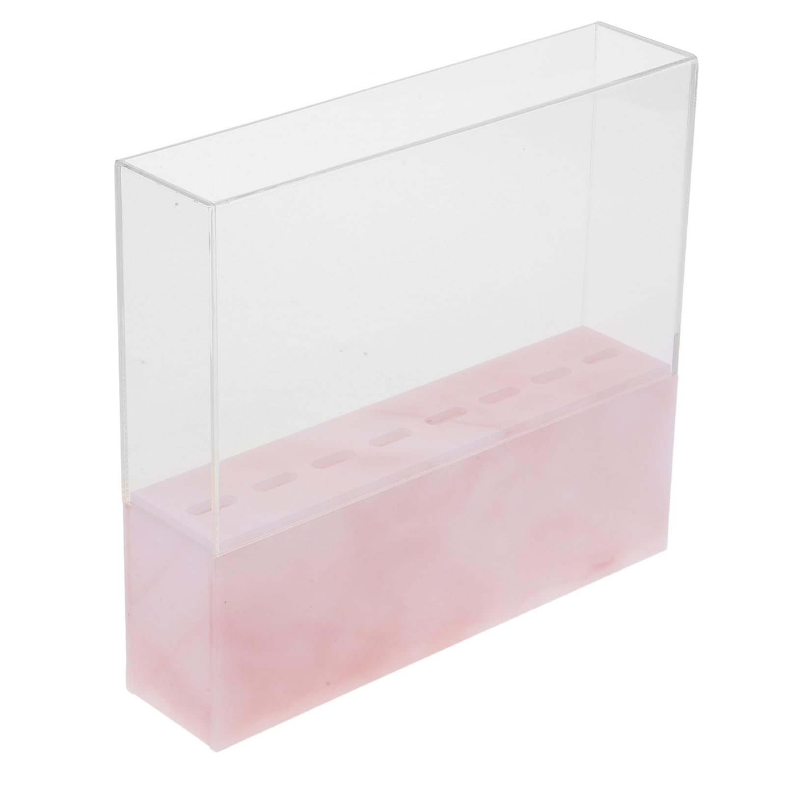 FOMIYES Acrylic Marble Pattern 8-Hole Tweezers Holder for Eyelash Extension Tools - Perfect for Lash Artists & Salon Organizers - Beauty Salon & Home Use Storage Solution
