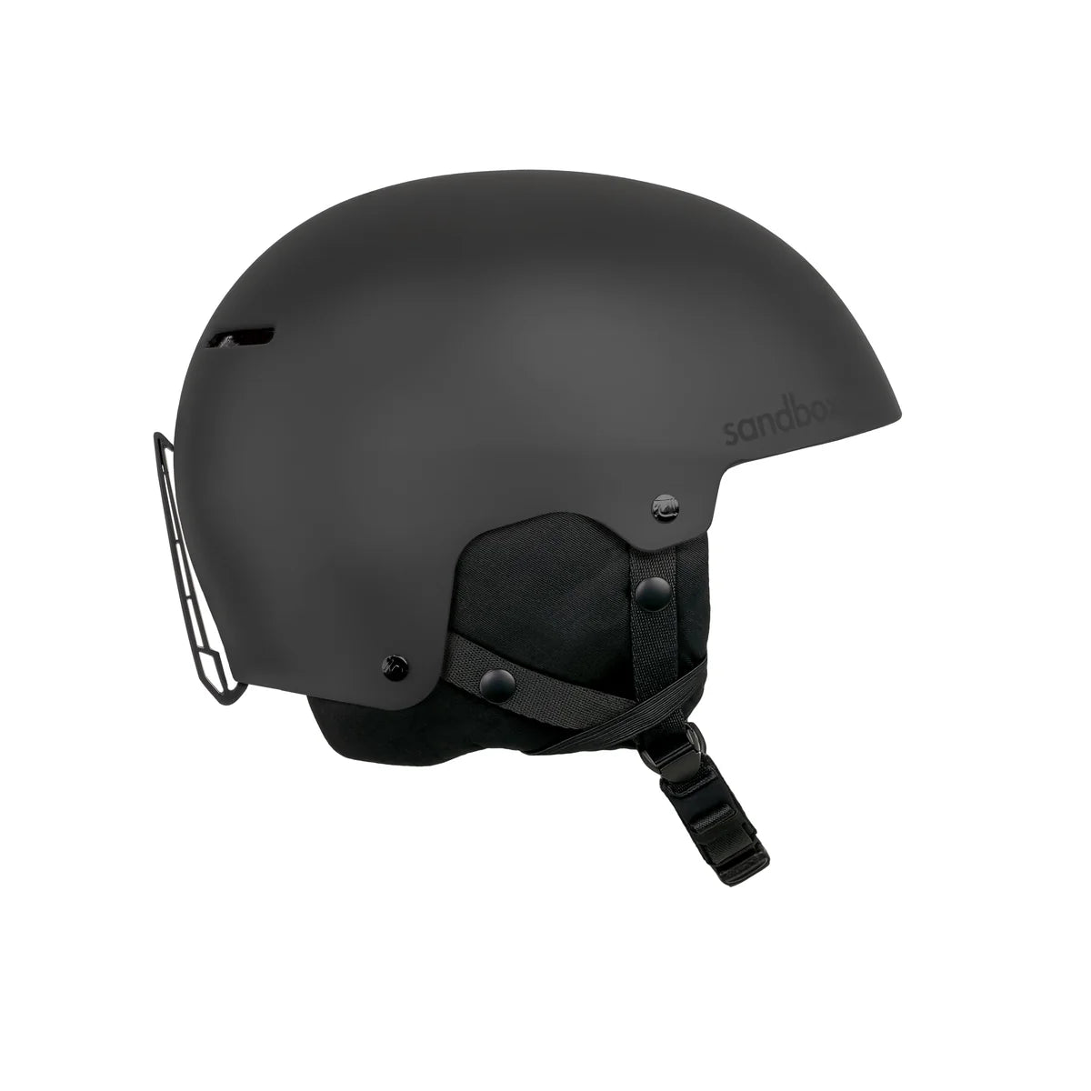 Sandbox Icon Snow Helmet 2025 - Black - Premium Ski & Snowboard Helmet for Men & Women - Perfect for Winter Sports & Outdoor Adventures