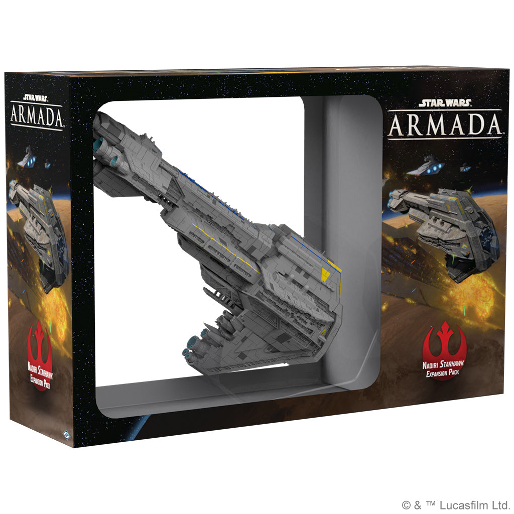 Star Wars Armada: Nadiri Starhawk Expansion Pack - Miniature Spaceship Model for Tabletop Strategy Game | Perfect for Star Wars Fans & Collectors | Battle-Ready for Epic Space Combat Scenarios