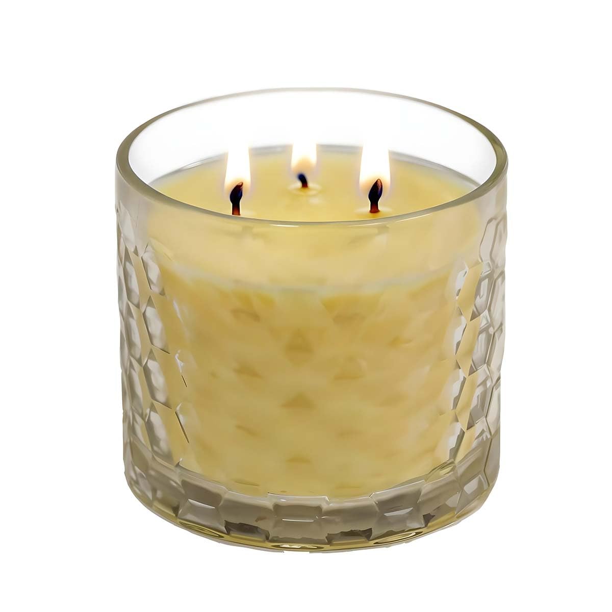 Habersham Polynesian Pineapple 3-Wick Scented Candle - 40 Hour Burn Time, Long-Lasting Fragrance, Soy Wax Blend in 12.5oz Glass Jar - Perfect for Home Decor, Relaxation & Gift Giving