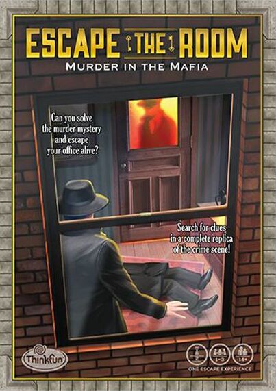 Escape the Room: Murder in the Mafia - Immersive Detective Board Game for Adults & Teens | Perfect for Game Nights, Team Building & Family Gatherings