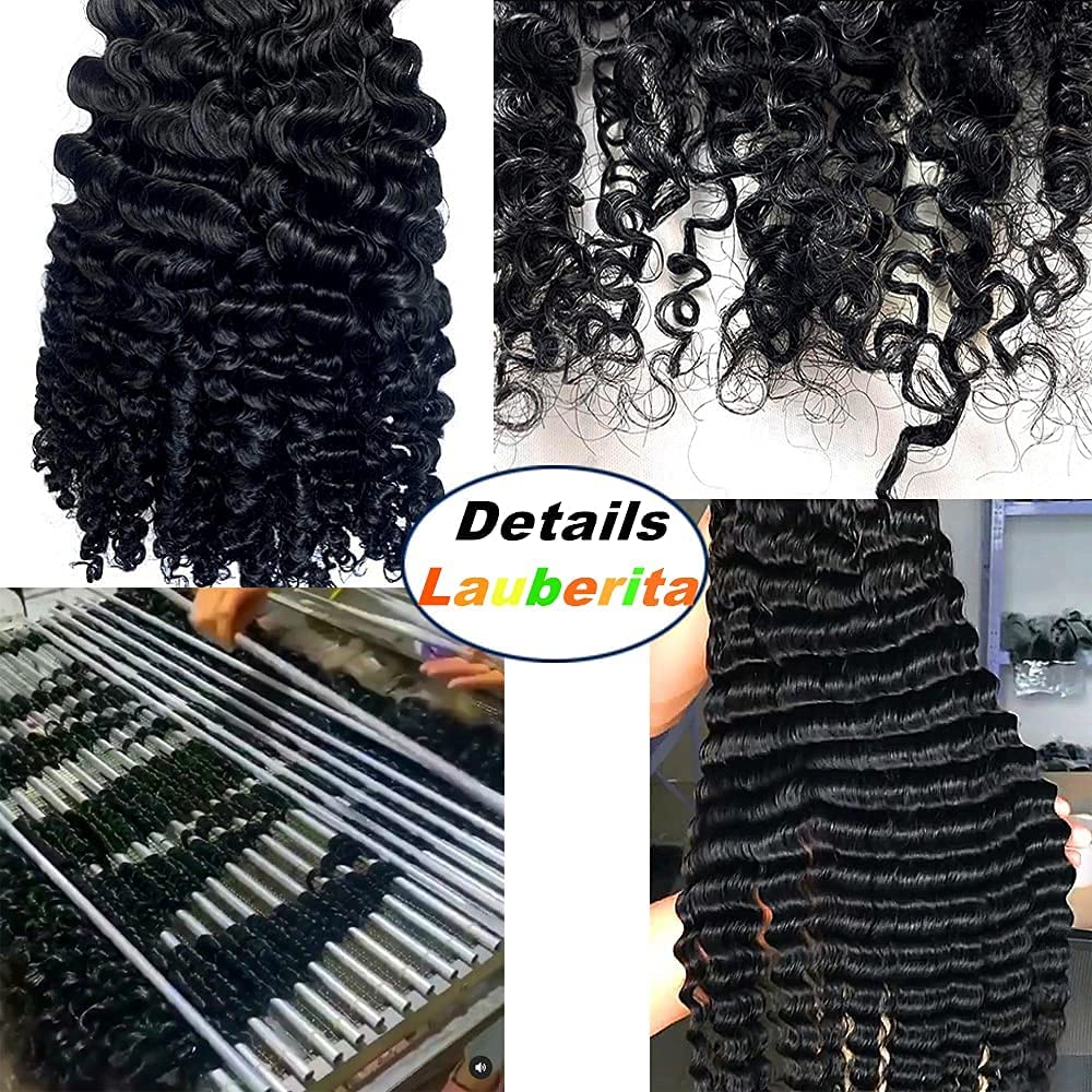 22 Inch Brazilian Curly Headband Wig - 100% Human Hair Deep Wave Glueless Wig with No Lace Front in Natural Colors | Perfect for Daily Wear, Parties & Cosplay