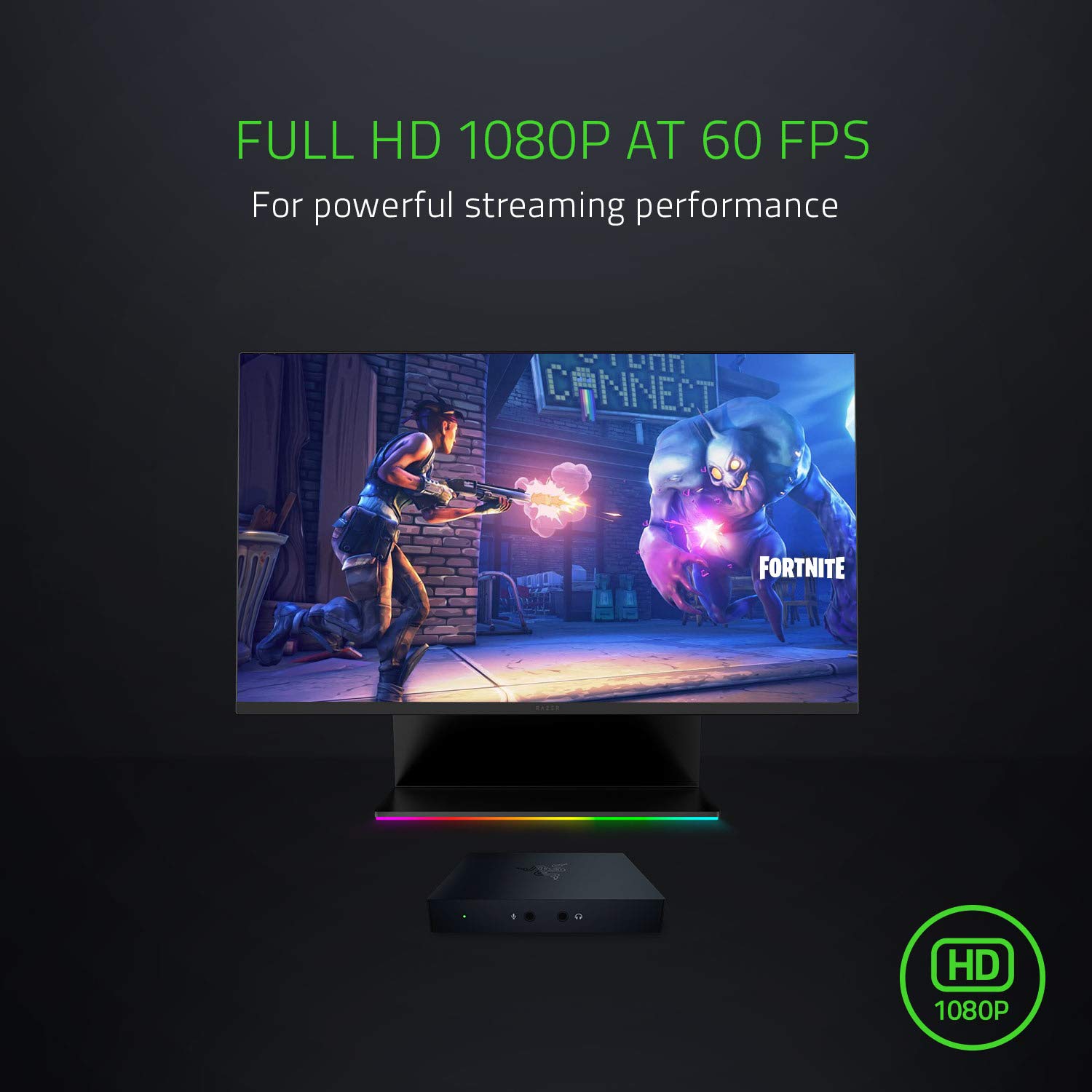 Razer Ripsaw HD Game Streaming Capture Card - 4K Passthrough & 1080P 60FPS Recording for PC, PS4, Xbox One, Nintendo Switch | Live Stream & Game Recording for Twitch, YouTube, Mixer | Perfect for Gamers & Content Creators