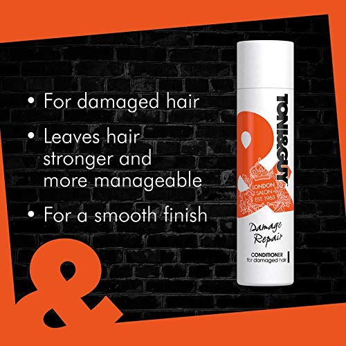 Toni&Guy Repairing Hair Conditioner for Damaged Hair - 8.5 oz | Deep Moisturizing Treatment for Dry, Brittle Hair | Salon-Quality Hair Care at Home