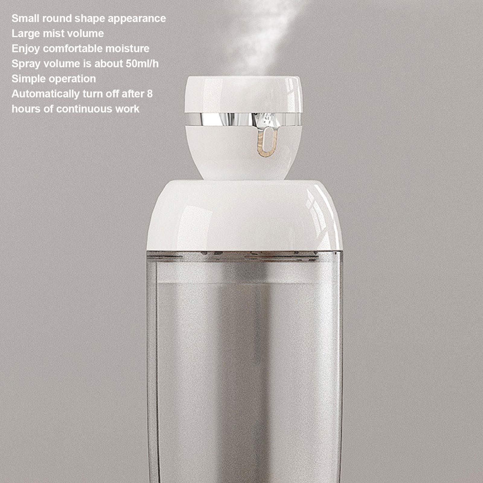 2 Pack Portable Humidifier - Auto Shutoff, Large Mist Output, Compact & Quiet for Home, Office, Bedroom - Perfect for Dry Air Relief & Better Sleep