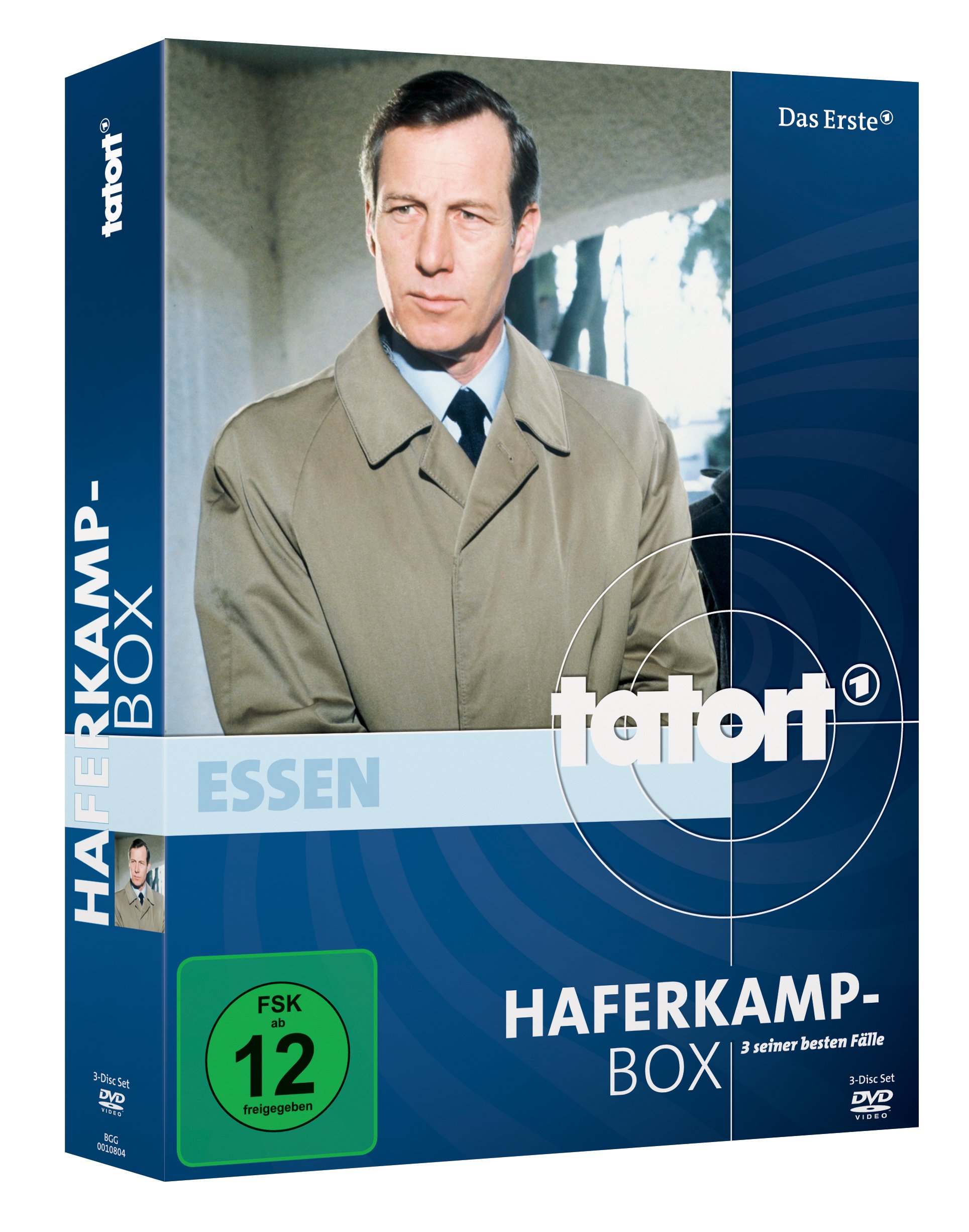 Tatort: Haferkamp-Box [3 DVDs] - Classic German Crime Series Collection | Perfect for Mystery Lovers & German Cinema Fans | Great for Movie Nights & Language Learning