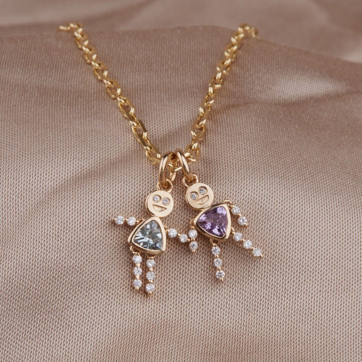 Lulu & Lox Elegant Charm Necklace for Women - Dainty Gold Pendant Jewelry Gift for Her - Perfect for Valentine's Day, Anniversary & Birthday Presents