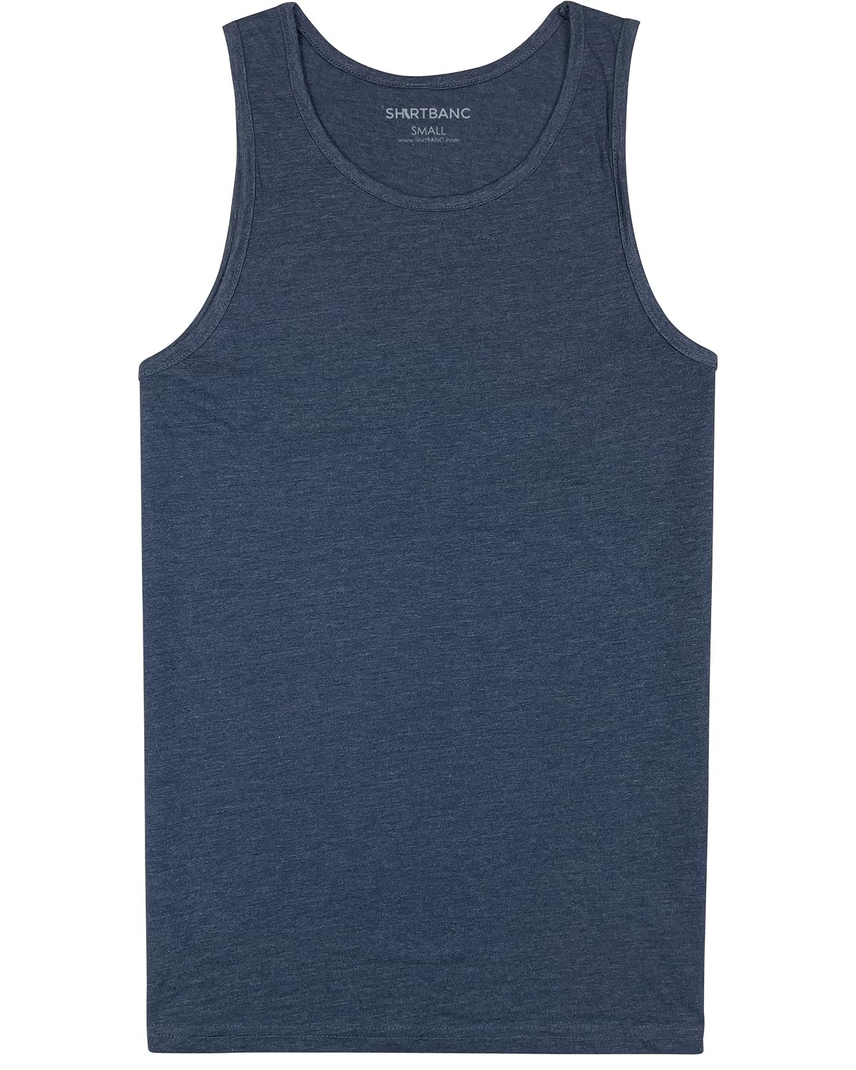 SHIRTBANC Men's Cotton Tank Top - Breathable Workout Gym Shirt, Sleeveless Athletic Beachwear for Running, Fitness & Summer Outdoors