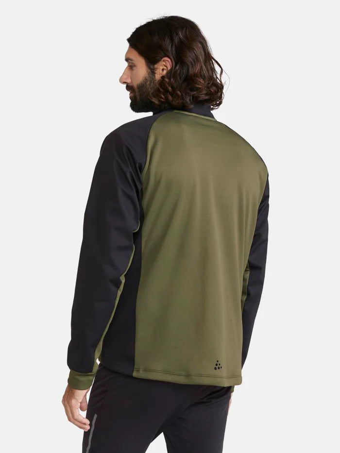 Men's Nordic Training Insulated Jacket - Winter Running & Outdoor Workout Jacket for Cold Weather