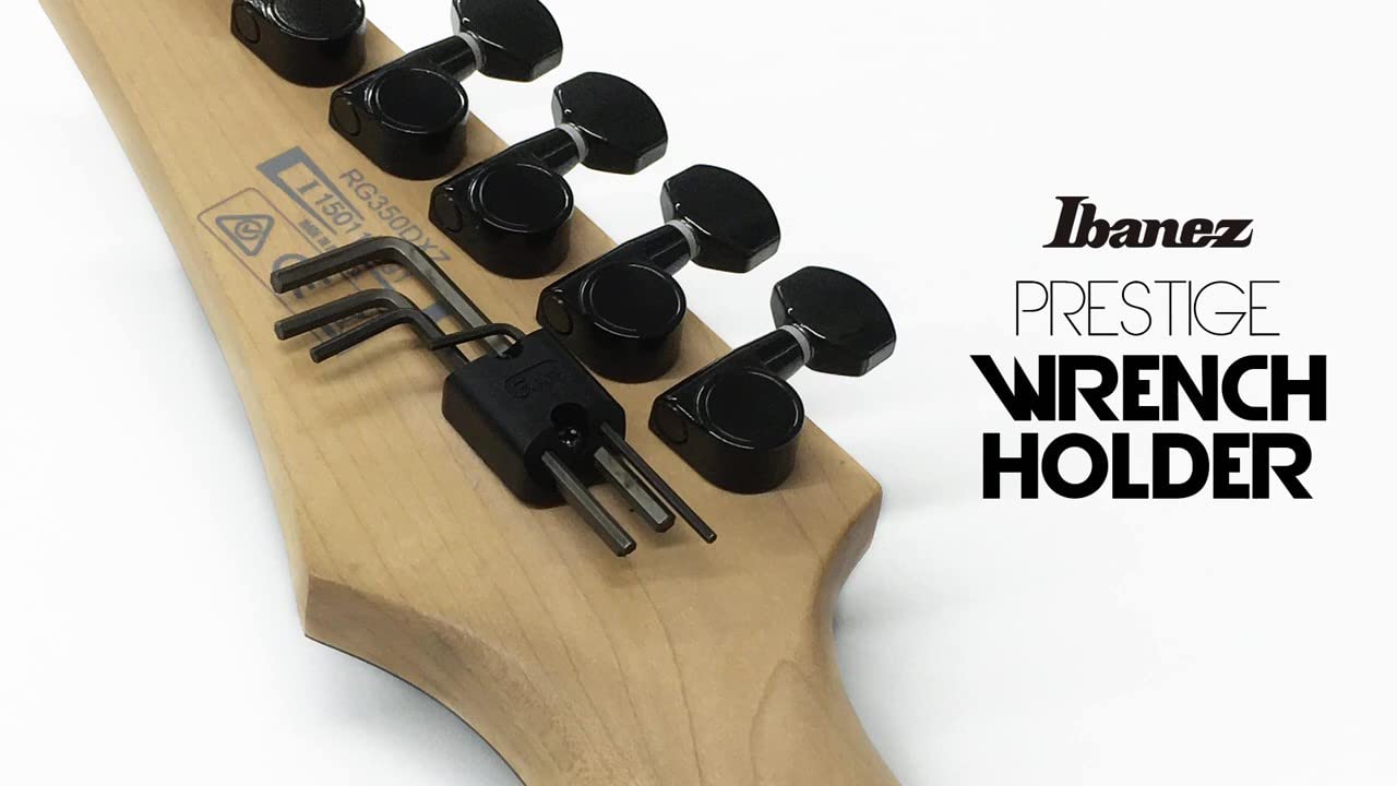 Ibanez WHS4 Guitar Wrench Holder Set - Premium Tool Kit for Guitar Maintenance & Adjustments - Perfect for Electric, Acoustic & Bass Guitar Repairs