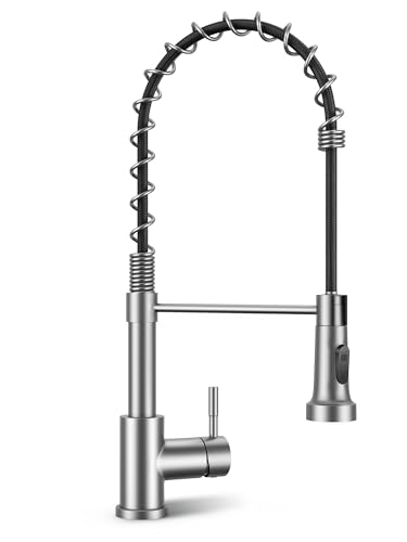 Brushed Nickel Pull Down