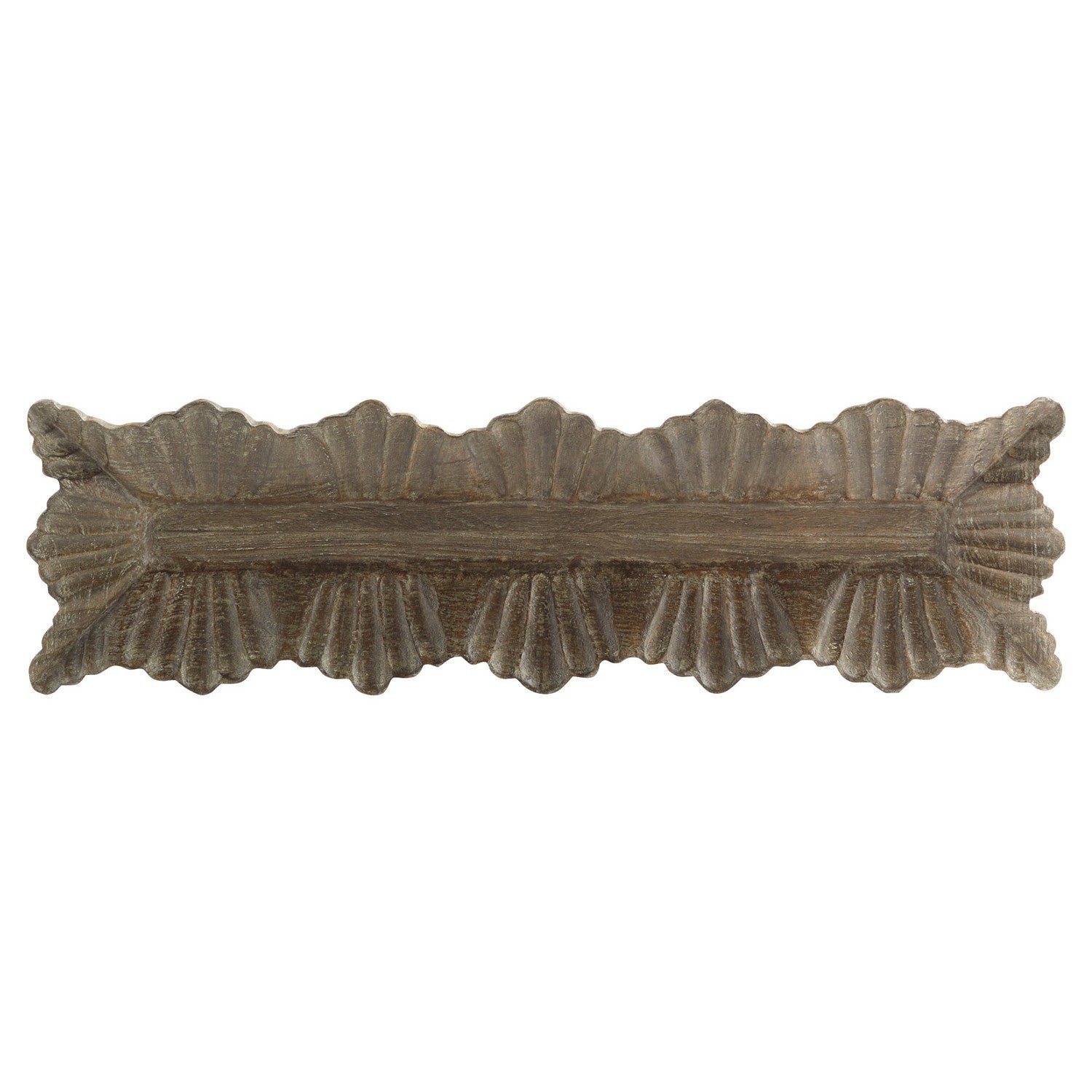 Cyan Design 11537 Lorenza Rectangular Decorative Tray in Brown - Perfect for Coffee Table, Dining Table, and Home Decor