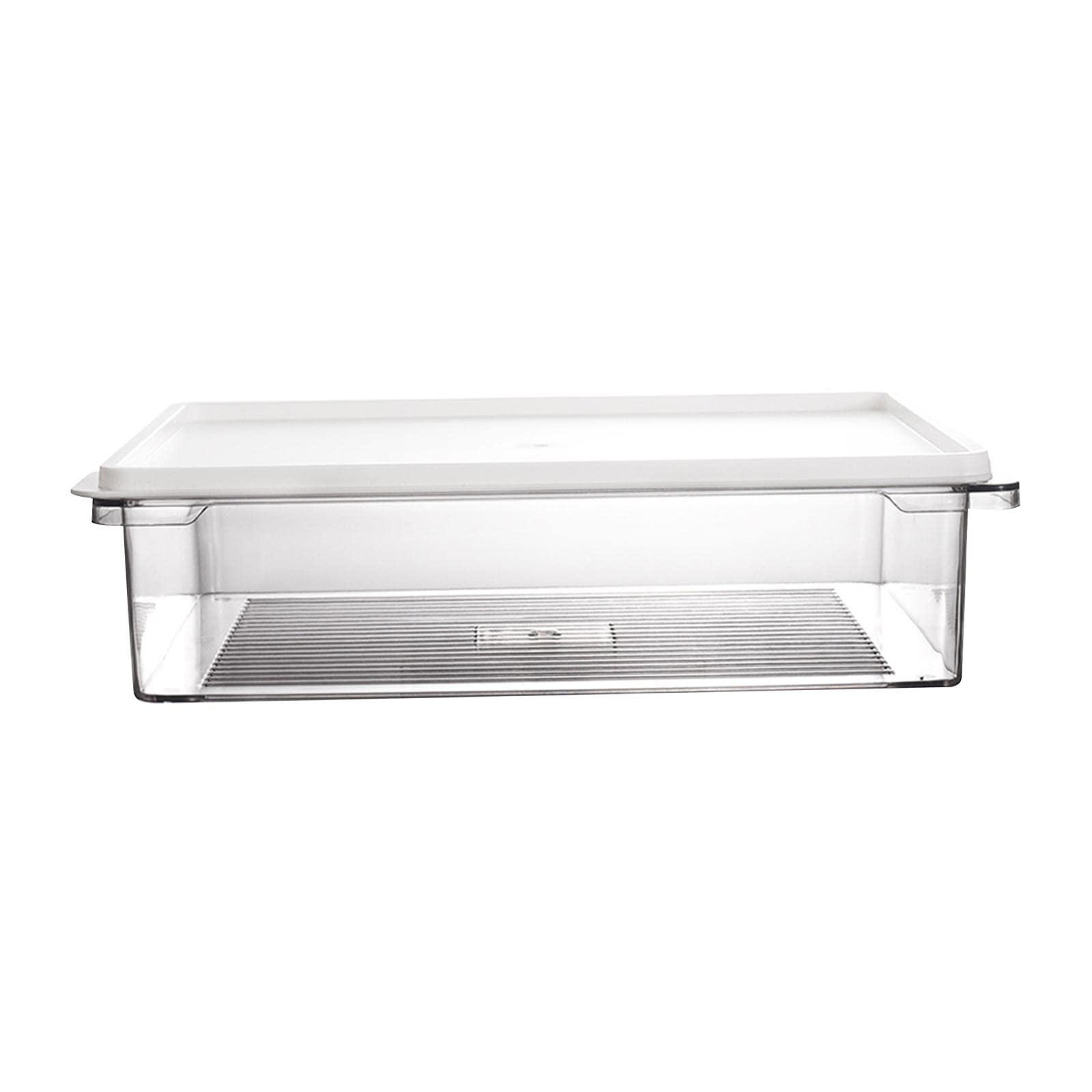 Colcolo Meat Keeper & Cheese Storage Containers - 700ML Airtight Food Containers with Sealed Lids for Refrigerator, Stackable Kitchen Organizers - Perfect for Meal Prep, Leftovers & Fridge Organization