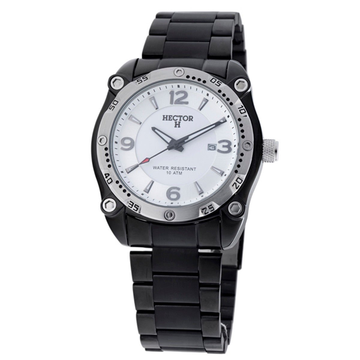 Hector Watch for Men - Premium Stainless Steel Waterproof Chronograph Wristwatch - Perfect for Business, Casual & Outdoor Activities