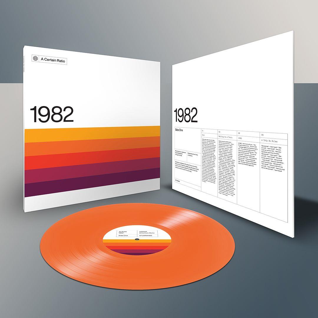 1982 Limited Edition Orange Vinyl Record - Rare Collector's Item for Music Enthusiasts & Vintage Vinyl Lovers - Perfect for Home Listening, DJ Sets & Music Collections