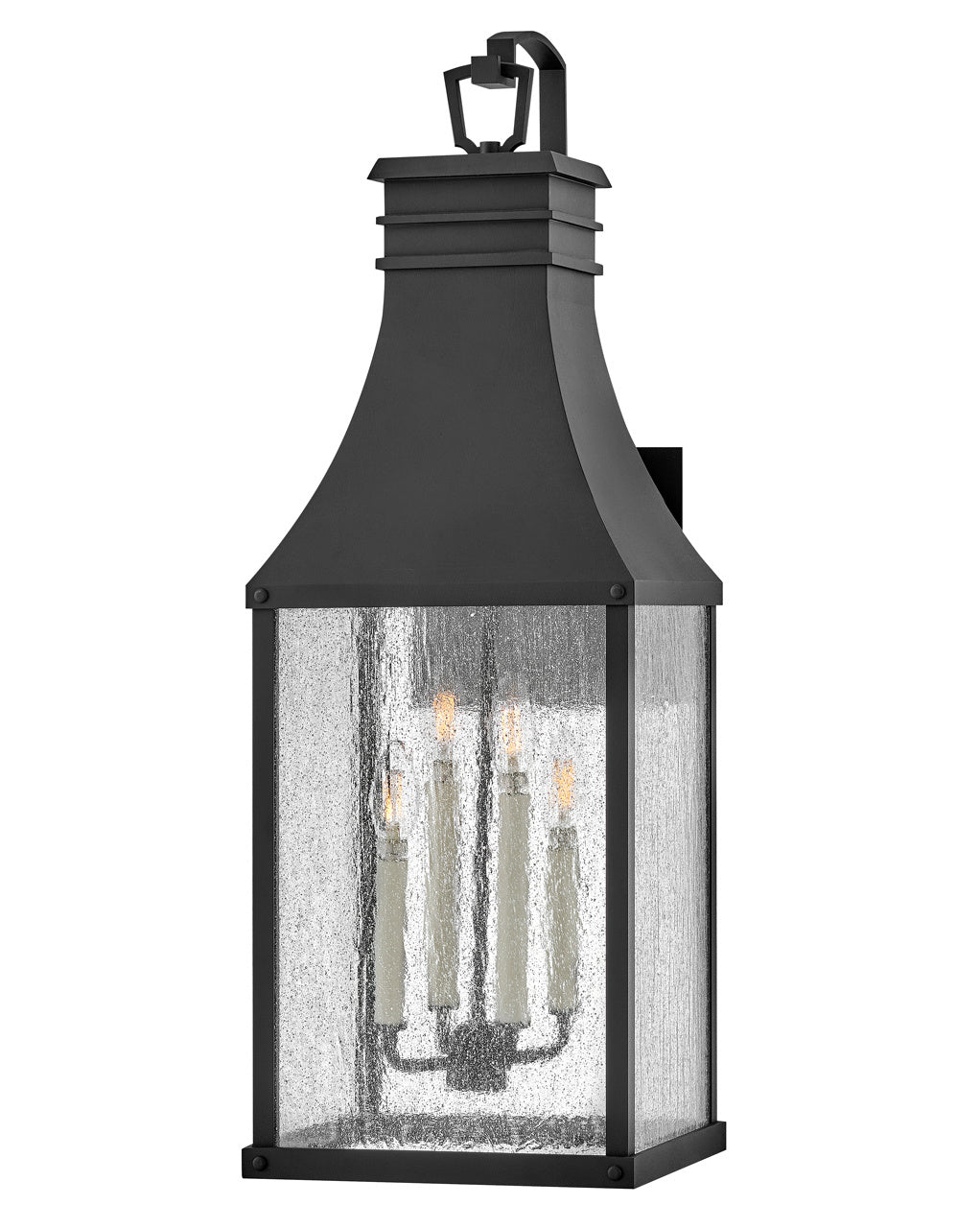 Beacon Hill LED Wall Mount Light Fixture - Museum Black Finish - Modern Sconce for Living Room, Bedroom, or Hallway Lighting