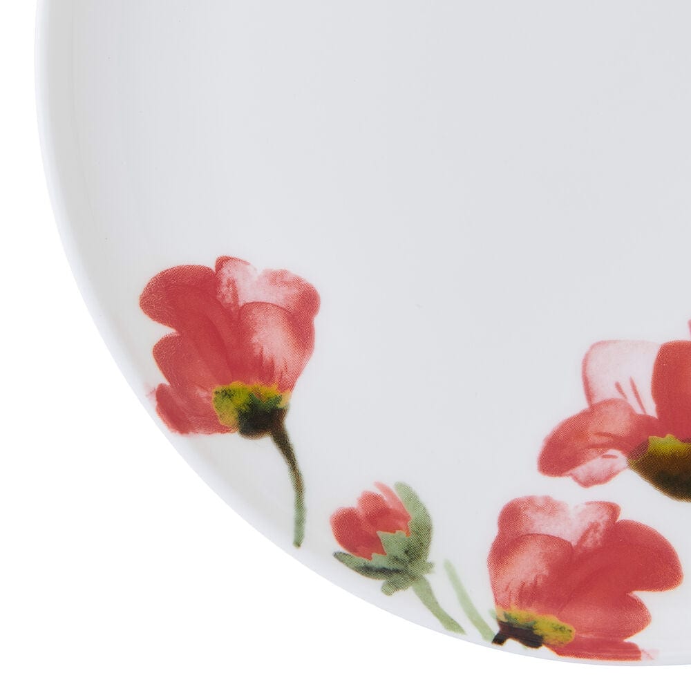 Keira Set of 4 Elegant Salad Plates - Perfect for Dinner Parties, Family Gatherings & Everyday Use