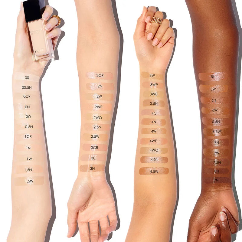 Christian Dior Forever Skin Glow Foundation - 3W Warm Undertone for Radiant, Natural-Looking Skin | Perfect for Everyday Wear & Special Occasions