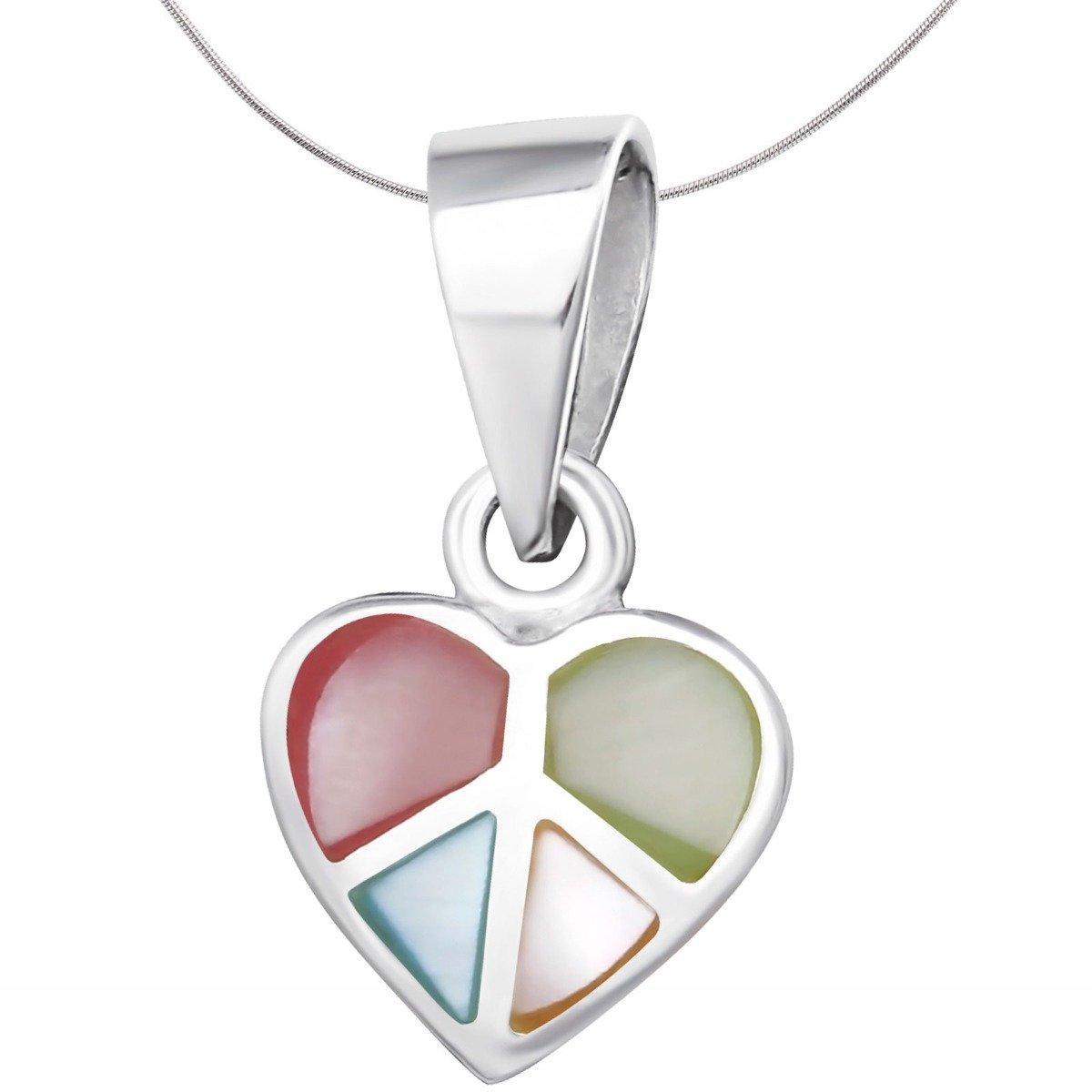 Elegant Sterling Silver Heart Pendant Necklace for Women - Perfect Gift for Valentine's Day, Anniversary & Special Occasions | Dainty Jewelry for Everyday Wear
