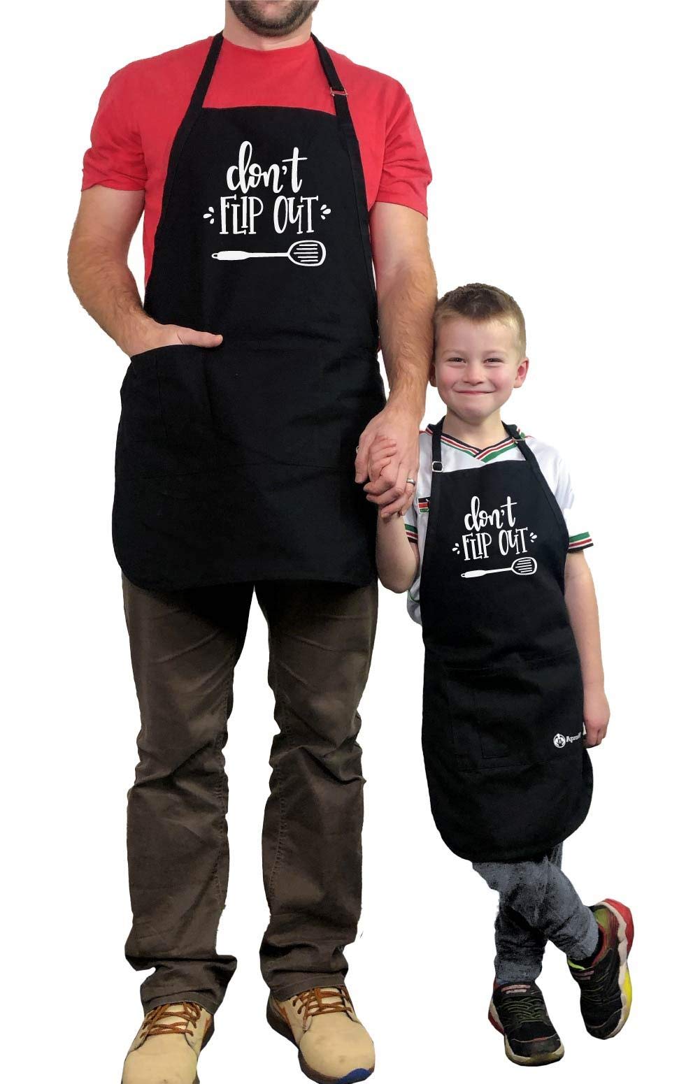 Best Kids Apron for Cooking & Baking - Adjustable & Washable Children's Chef Apron - Perfect for Kitchen Activities, Arts & Crafts