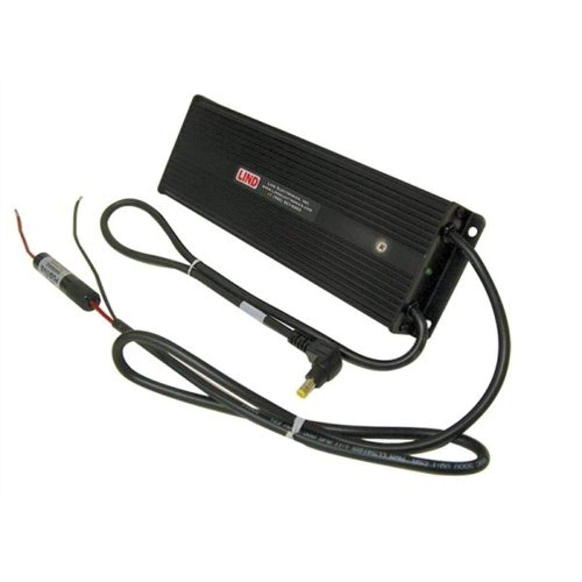 LIND ELECTRONICS GE1950I-4157 20-60V Isolated DC Power Adapter for Getac B300 F110 P470 S400 V110 Laptops - Reliable Power Supply for Outdoor, Industrial & Military Use