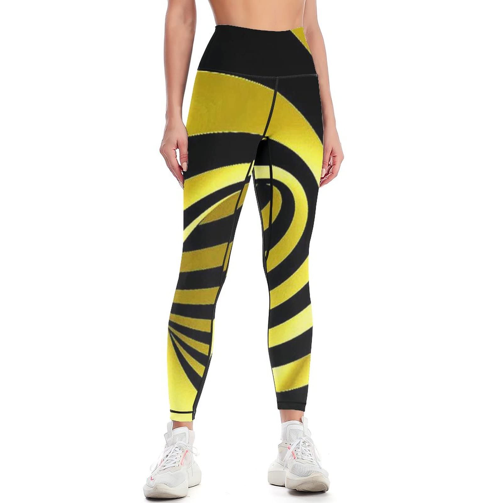 JZDACH Women's High Waisted Yoga Pants with Tummy Control - Athletic Running Leggings for Workout, Gym & Lounge - Comfortable Stretchy Workout Pants for Yoga, Pilates & Daily Wear