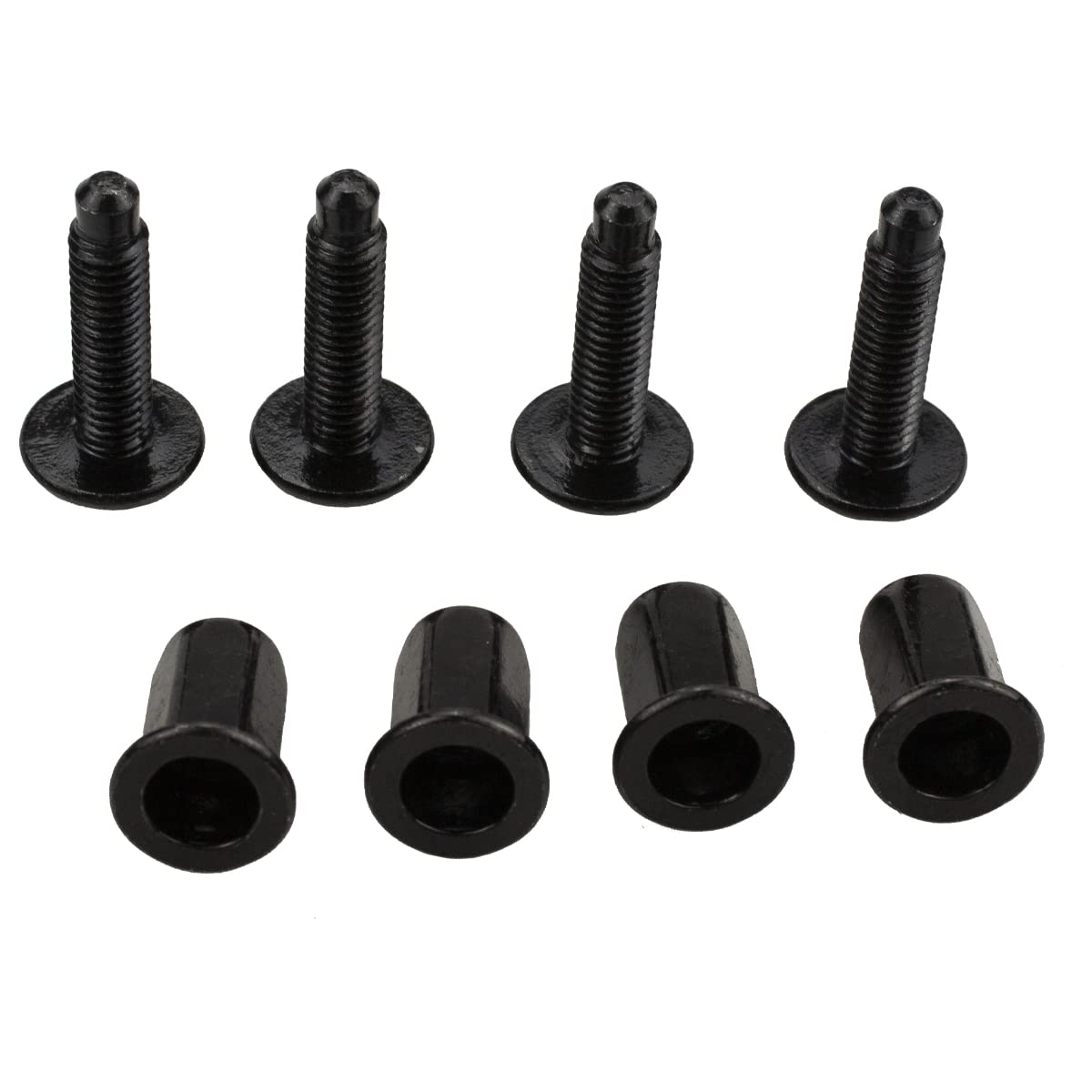 RLB-HILON Tailgate Molding Cap Kit - 4PCS Screws & Nuts for Chevy GMC Silverado Sierra 2007-2013 - Easy Truck Bed Accessory Installation