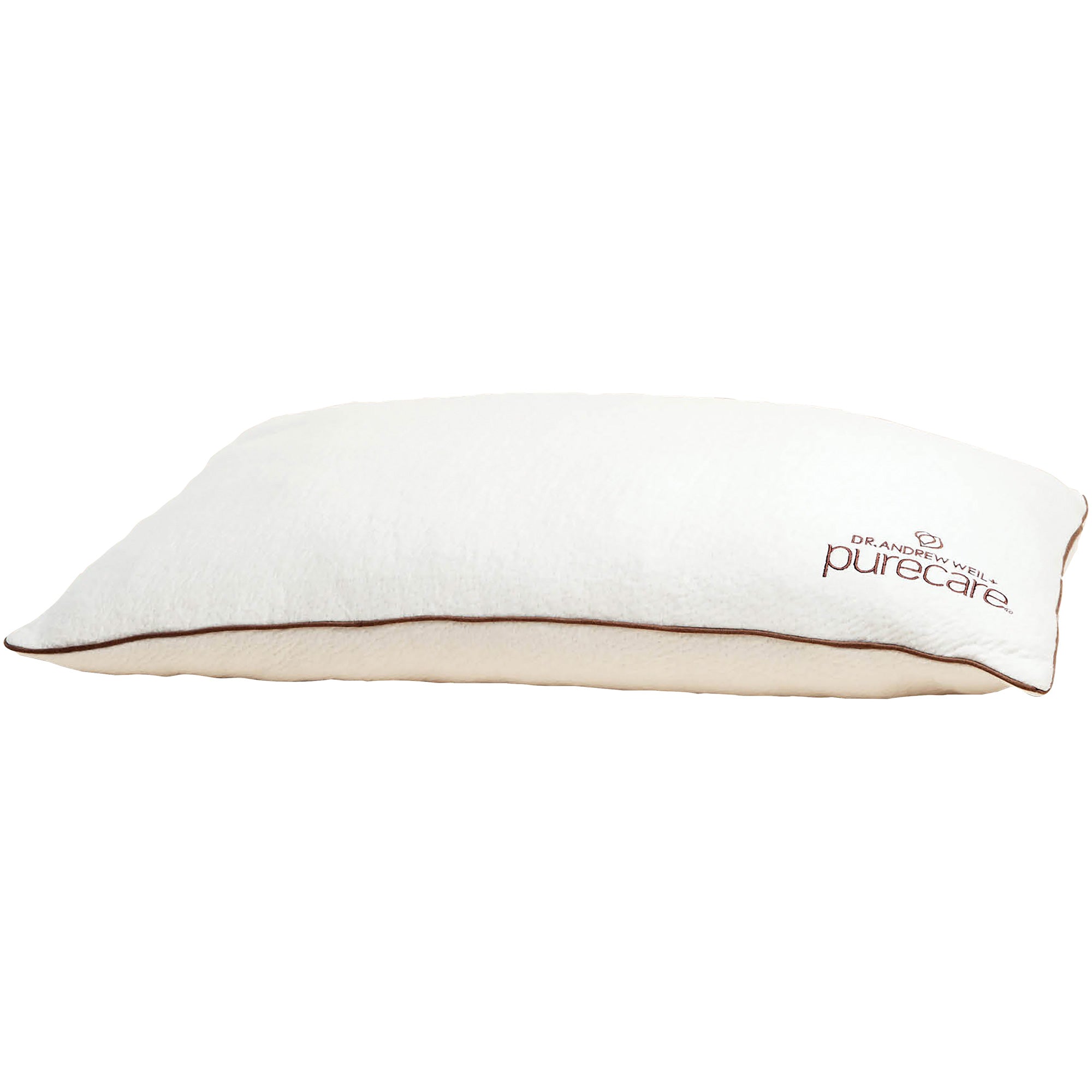 Dr Weil Perfect Kapok Pillow - Organic & Hypoallergenic Pillow for Neck & Back Support - Ideal for Side, Back & Stomach Sleepers - Perfect for Home, Travel & Office Use