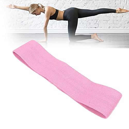Premium Non-Slip Resistance Bands Set - 3-Level Elastic Workout Bands for Yoga, Strength Training & Booty Exercises - Ideal for Home Gym, Physical Therapy & Fitness Enthusiasts (Pink, Medium 76cm) - Perfect for Women & Men's Full Body Workout, Pilates & Rehabilitation