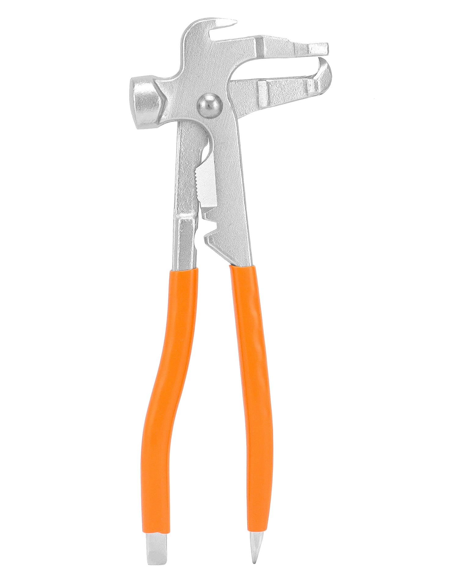 QWORK Wheel Balancing Weight Plier & Hammer Tool - Professional Clip-On Wheel Weight Pliers for Tire Rim Balancing - Perfect for Auto Repair Shops & DIY Car Maintenance