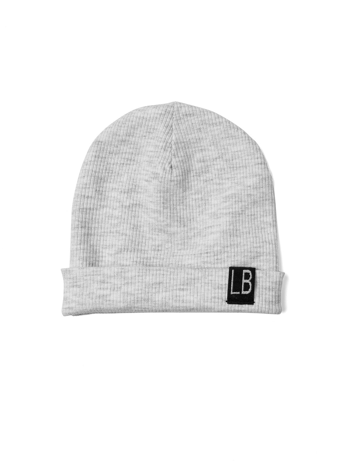 Warm Ribbed Beanie Hat for Men & Women - Soft Winter Knit Grey Skull Cap - Perfect for Cold Weather, Outdoor Activities & Fashion Accessory
