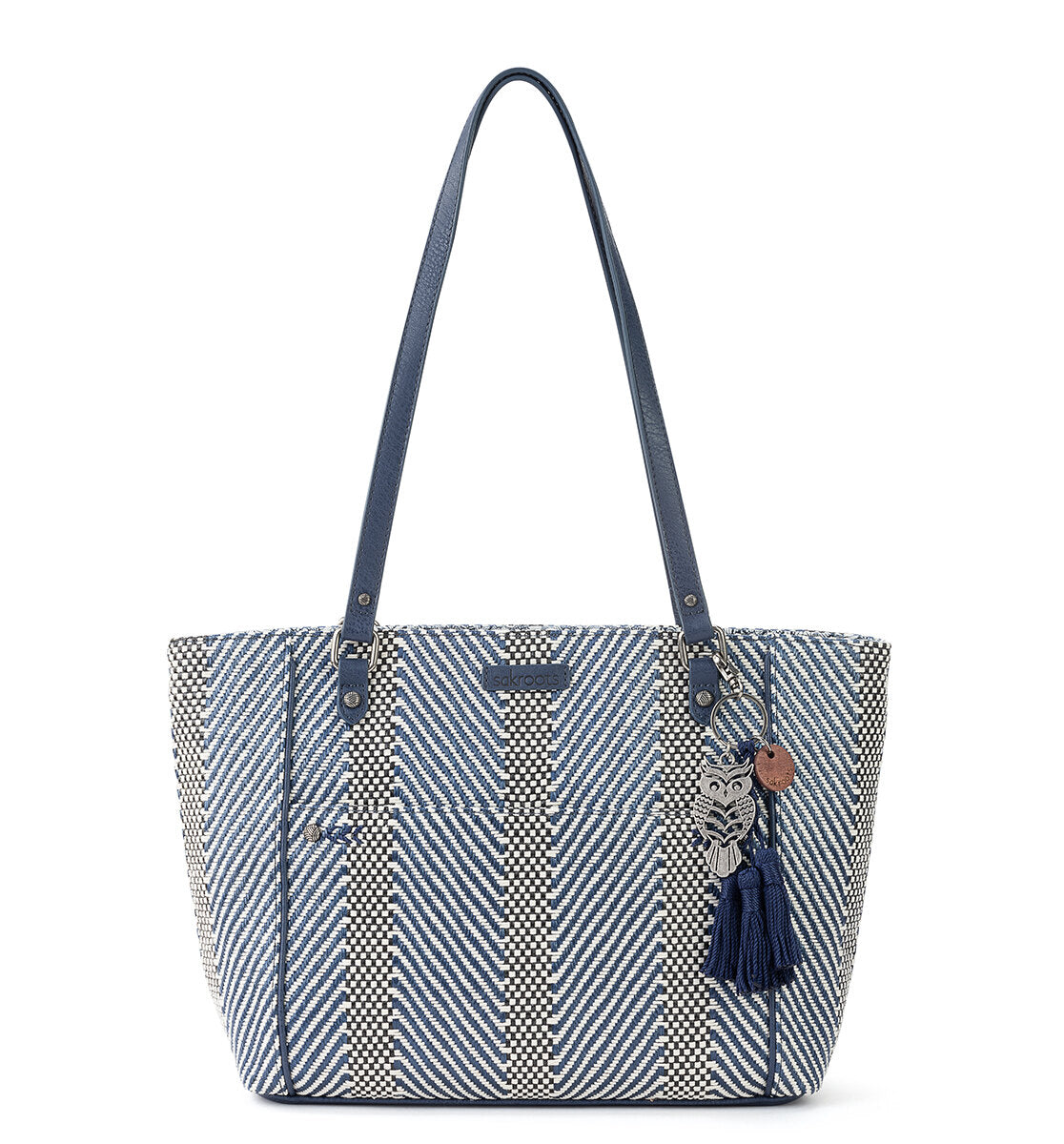 Stylish Metro Tote Bag for Women - Large Durable Canvas Shopping Tote with Long Handles - Perfect for Grocery Shopping, Beach Trips, Work & Travel
