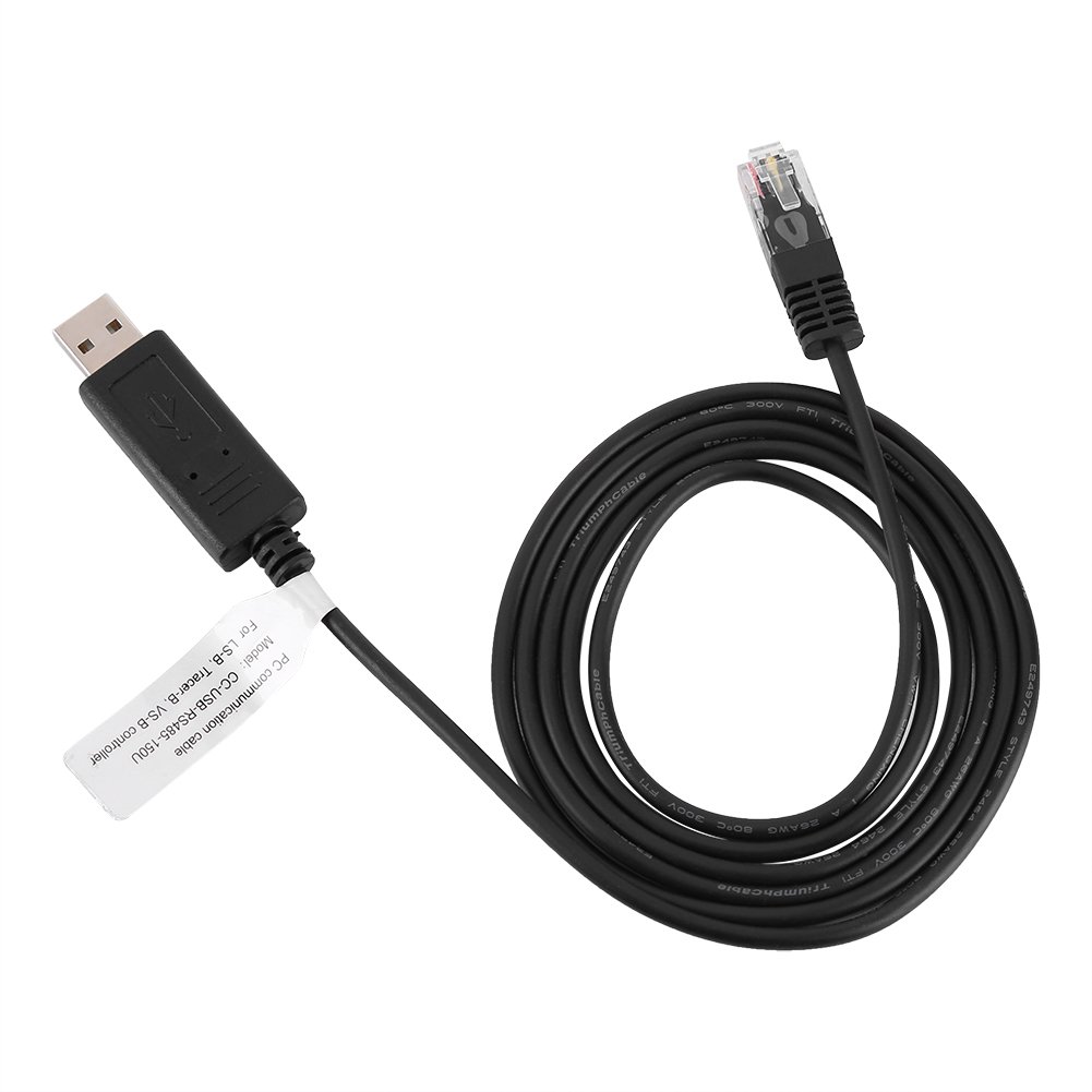 Fdit Solar Controller PC Communication Cable USB-RS485-150U - Compatible with Viewstar & Landstar Series Solar Controllers | Data Monitoring & System Configuration for Solar Power Systems