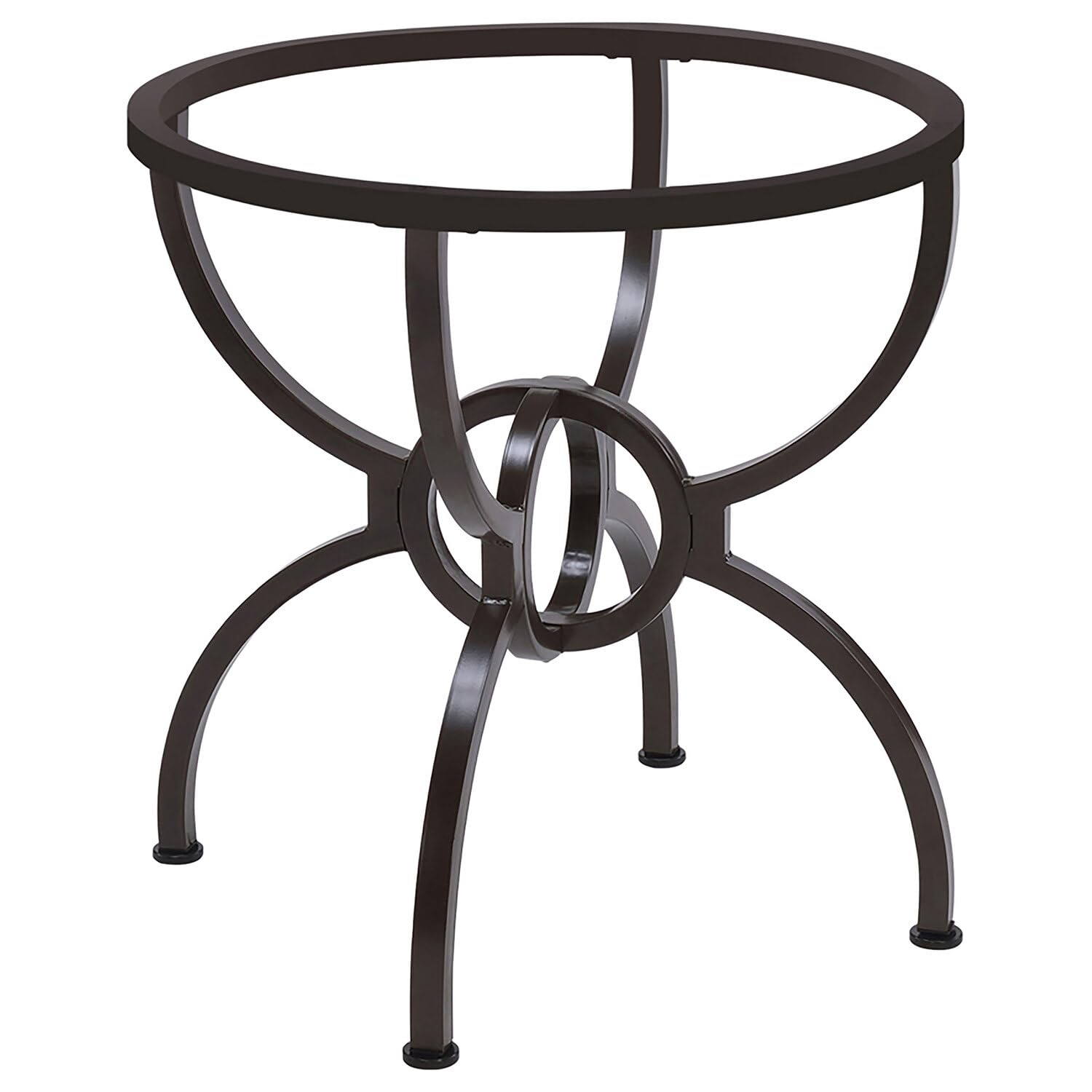 Coaster Home Furnishings Aviano Modern Dining Table in Gunmetal Finish - Perfect for Dining Rooms, Kitchens & Open-Concept Living Spaces
