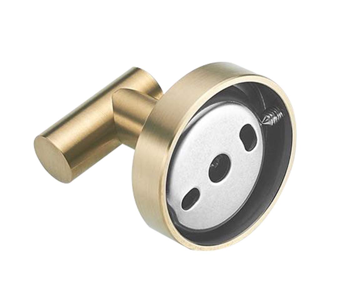 Premium Stainless Steel Bathroom Accessories Set - Towel Bar, Hook & Toilet Paper Holder (3-Piece, Gold) for Modern Bathroom & Spa Decor - KB-TS-01