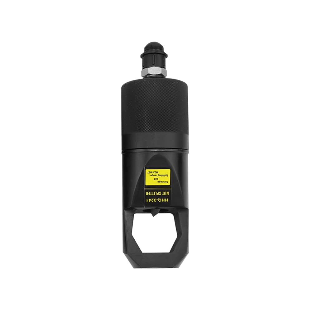 Heavy Duty Hydraulic Nut Splitter Tool - Professional Nut Cutter & Separator for Rusted or Stuck Nuts | HHQ1319 | Ideal for Automotive Repair, Industrial Maintenance & Construction Projects