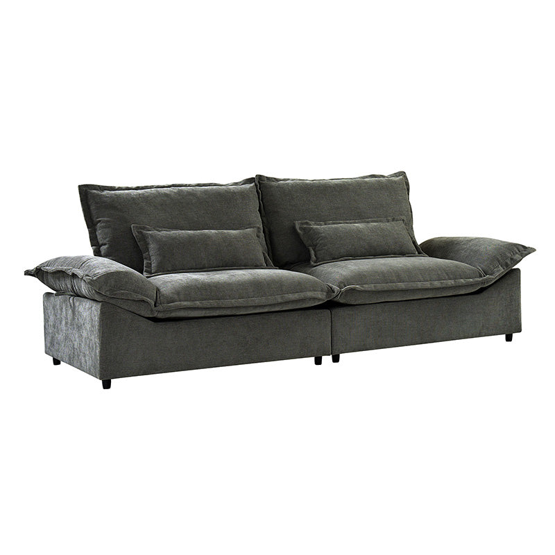 Fabiola Mini Sofa with Storage & Seamless Design - Compact Modern Loveseat for Small Spaces, Living Room, Bedroom or Dorm