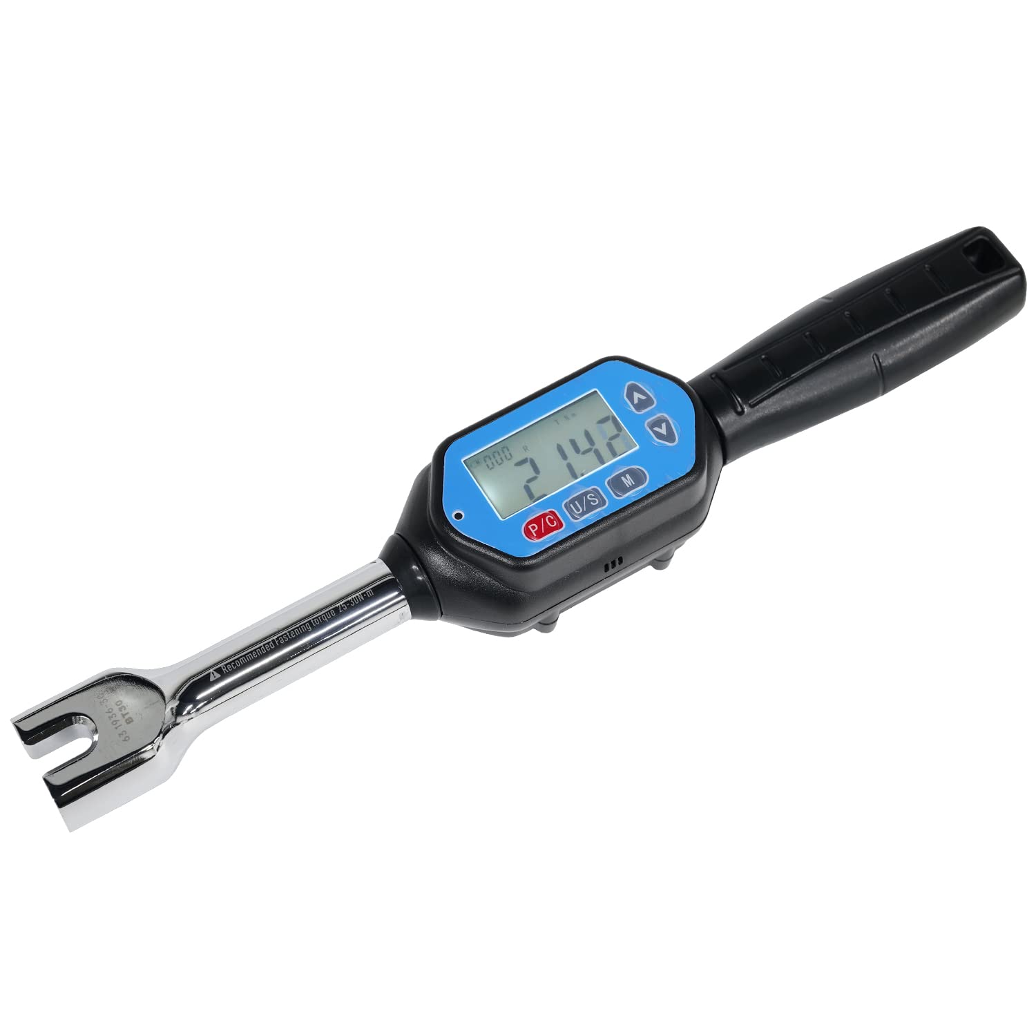 ZAC Digital Torque Wrench (25-30 N·m) - Preset Value Electronic Torque Spanner with Audible & Visual Alarm for M12 BT30 Pull Studs - Perfect for CNC Machine Tool Maintenance and Precision Engineering Applications