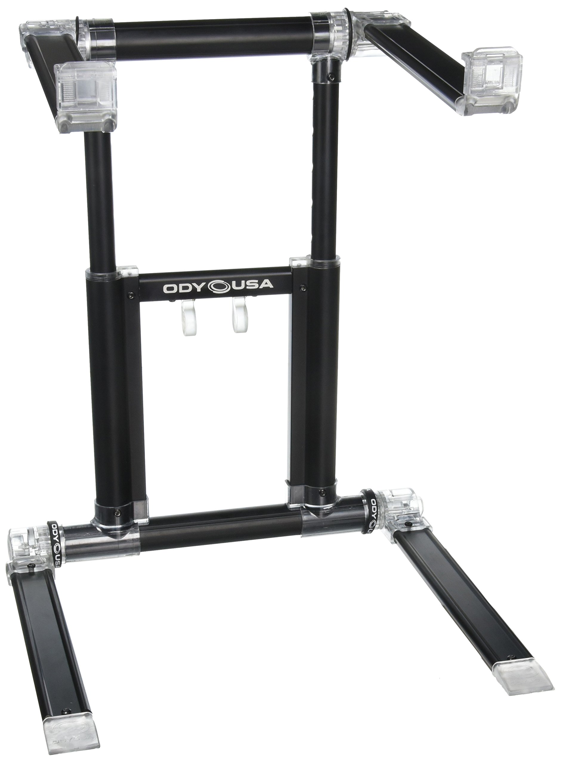 Odyssey LSTAND360 Professional DJ Gear Stand - Heavy Duty Adjustable DJ Equipment Stand for Turntables, Mixers & Controllers - Perfect for Clubs, Studios & Live Performances