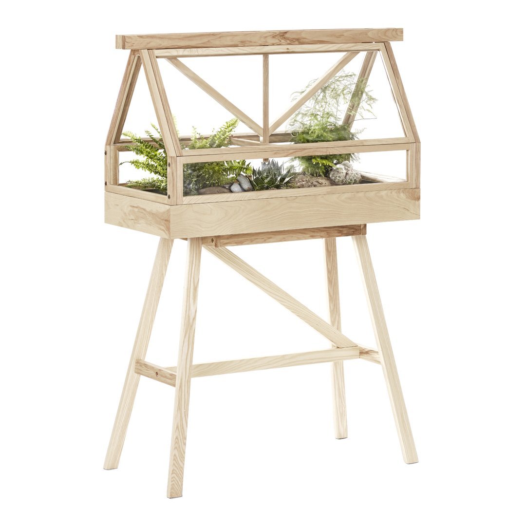 Atelier Two Plus Greenhouse Decor - Scandinavian Home & Garden Design for Houseplants & Indoor Greenery | Perfect for Living Rooms, Balconies & Office Spaces