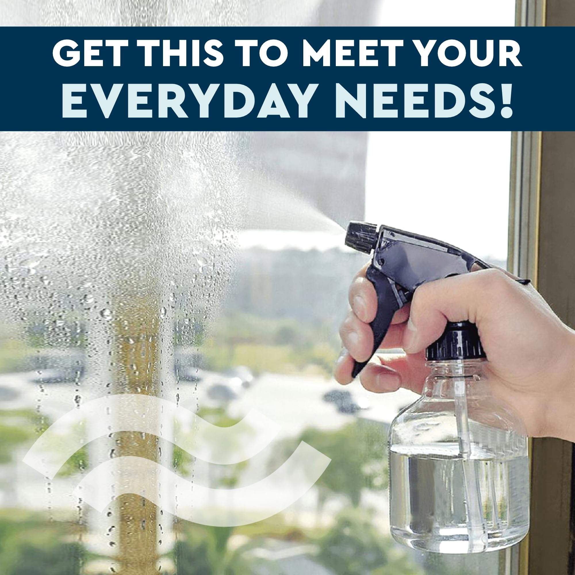 **GUBB Fine Mist Hair Spray Bottle - Professional Refillable Spritz Bottle for Salon & Home Use | Hair Styling, Plant Watering, DIY Treatments & More | Perfect for Stylists, Gardeners & Beauty Enthusiasts**