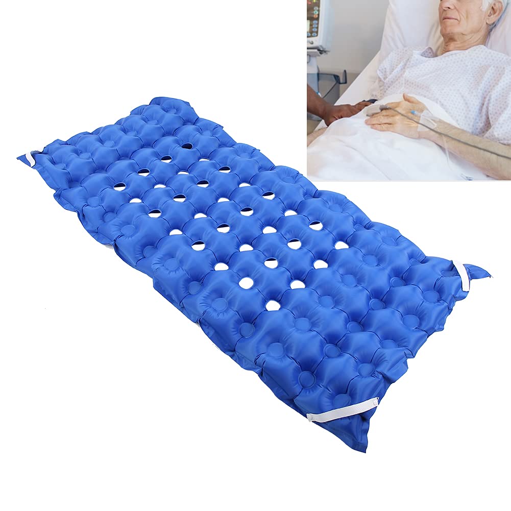 Anti Bedsore Air Mattress with Durable Fixation Belt - Pressure Relief Medical Mattress for Elderly & Bedridden Patients - Home Care & Hospital Use