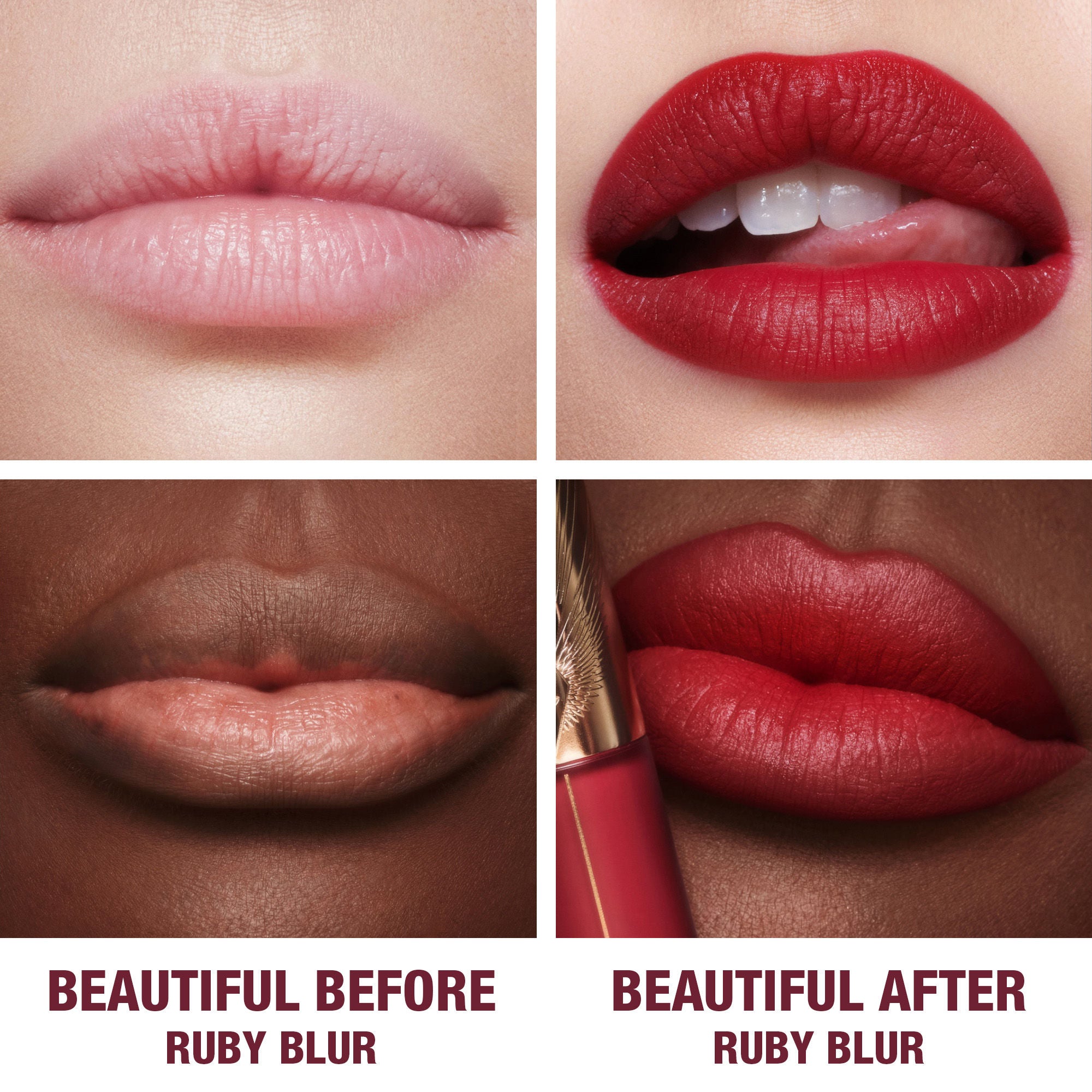 Airbrush Flawless Lip Blur - Matte Liquid Lipstick with Long-Lasting Color | Perfect for Everyday Wear, Date Night & Special Occasions