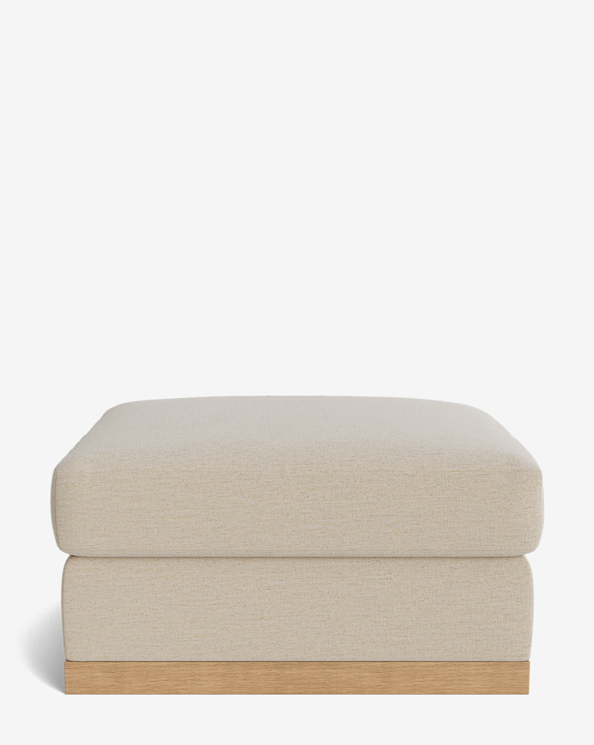 Vernon Modular Ottoman - Versatile Storage Ottoman with Removable Cushion, Perfect for Living Room, Bedroom, or Office - Modern Home Decor Furniture for Extra Seating and Organization