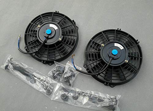 High-Performance Aluminum Radiator with Dual Fans for 1989-1992 Toyota Cressida MX83 (AT/MT) - Perfect for Engine Cooling & Performance Upgrades