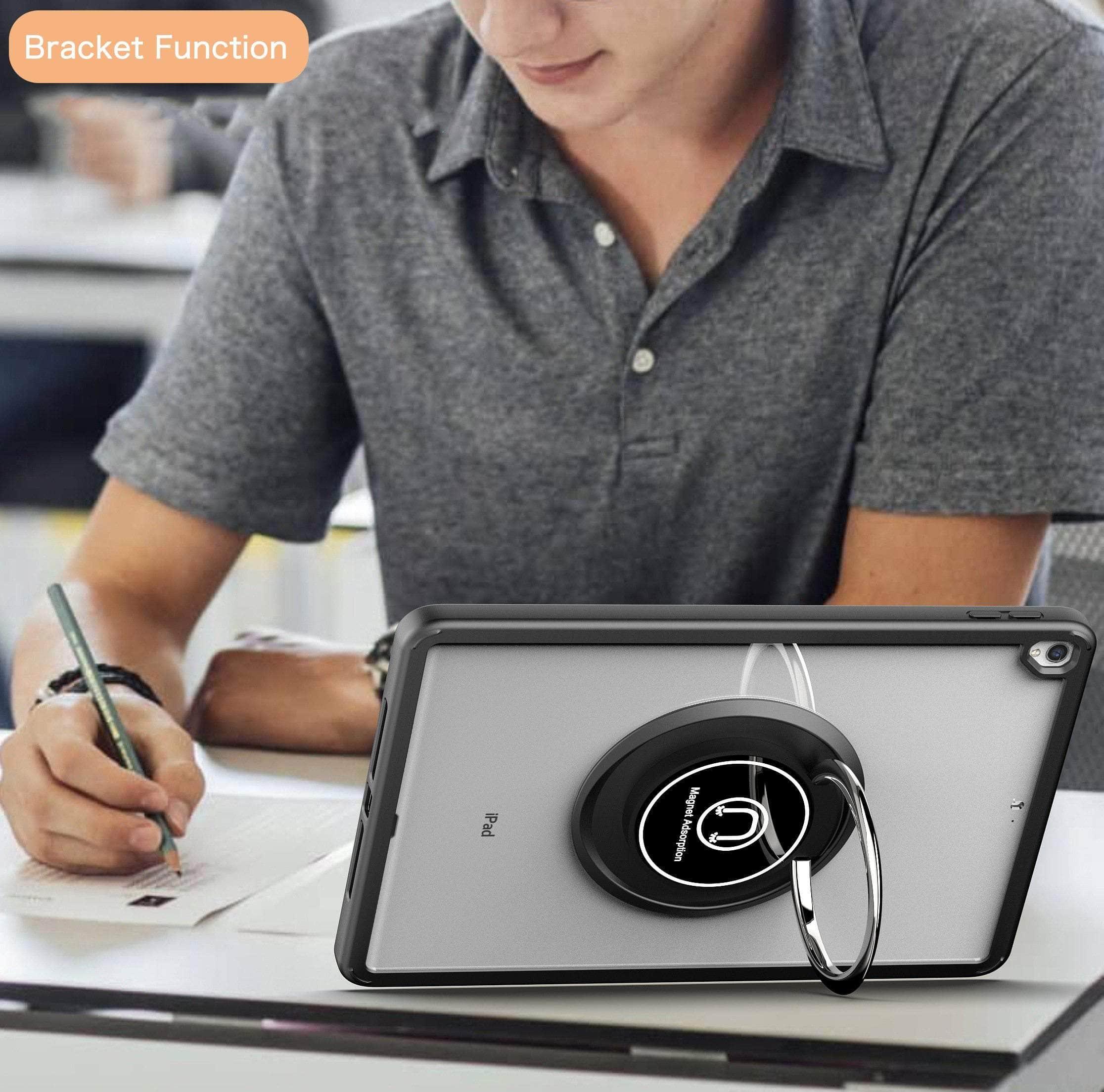 Rotating 360° Multi-Functional Shockproof iPad Case with Stand - Perfect for Work, Study & Entertainment