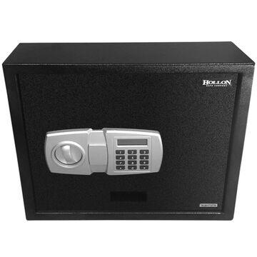 Hollon PBE 2 Handgun & Pistol Safe - Biometric Fingerprint & Keypad Security - Compact Gun Safe for Home, Office, and Travel Protection